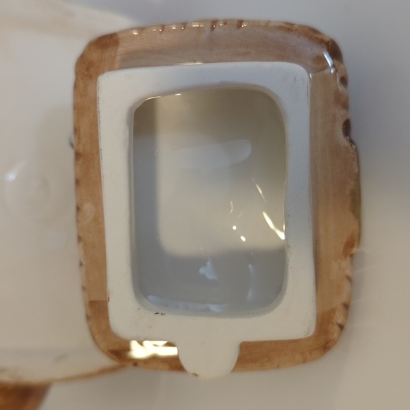 World Bazaar Inc Ceramic Miniature Fishing Basket Teapot - Picture 9 of 9